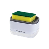 Soap Pump and Sponge Caddy Kitchen Dish Soap Dispenser