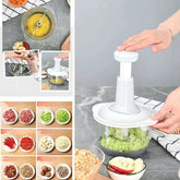 Manual Hand Press Food Chopper