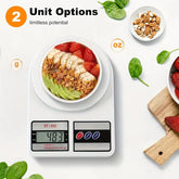Portable Digital Electronic Kitchen Scale Weighing Machine