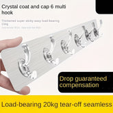 Crystal Transparent Adhesive Wall Hook,