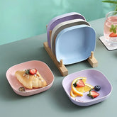 Creative Plates 10pcs Set (Random Colors)