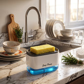 2 in 1 soap and sponge caddy