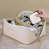 Leather Travel Cosmetic Organizer
