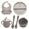 6pcs Silicone Baby Feeding Set