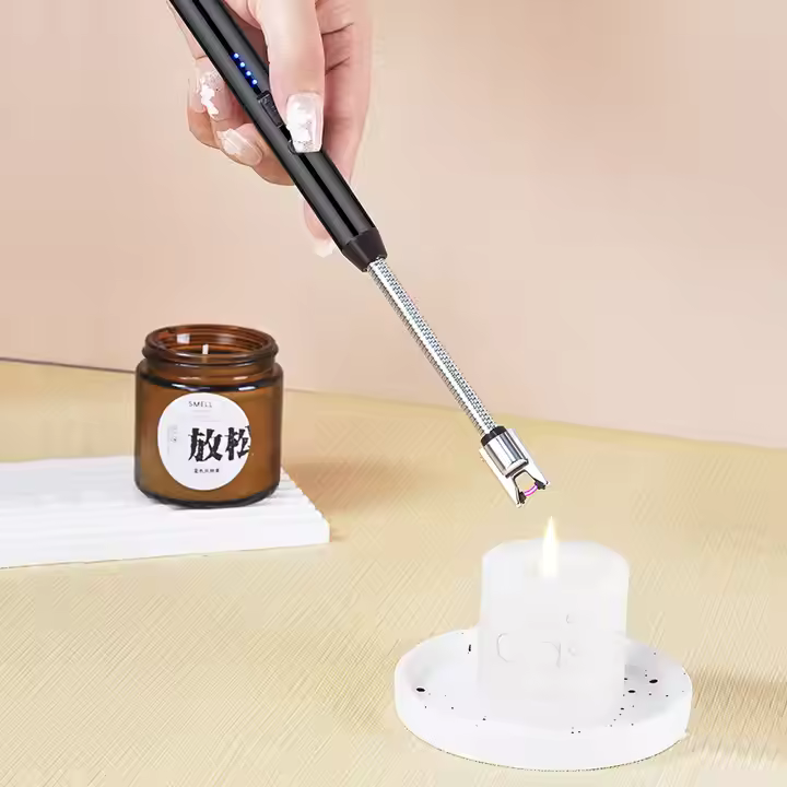 High Quality Electric Arc Lighter Igniter with Long Rod for Camping Candle Lighting