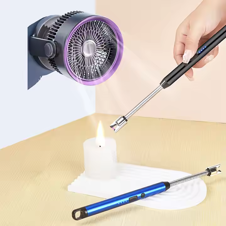 High Quality Electric Arc Lighter Igniter with Long Rod for Camping Candle Lighting