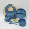 6pcs Silicone Baby Feeding Set