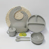 6pcs Silicone Baby Feeding Set