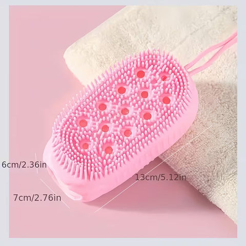 Exfoliating Silicone Massager with Hanging Loop