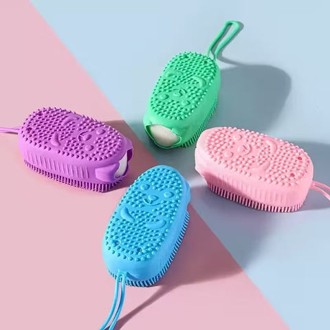 Exfoliating Silicone Massager with Hanging Loop