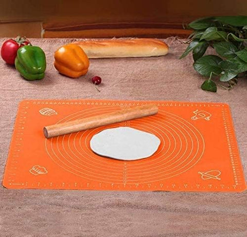 1pc Durable Non-Slip Baking Mat with Measurements