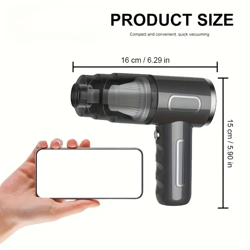 Portable Mini Wireless Vacuum Cleaner