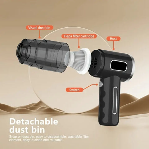 Portable Mini Wireless Vacuum Cleaner