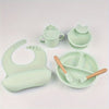 6pcs Silicone Baby Feeding Set