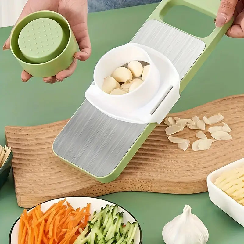 5 in 1 Stainless Steel Multifunctional Vegetable Slicer and Grater Set