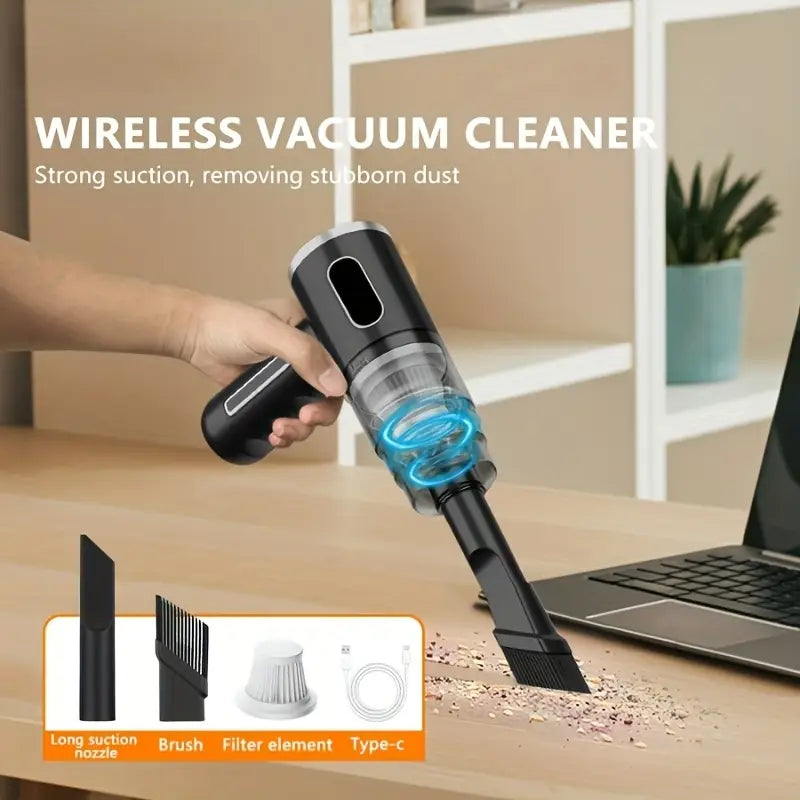 Portable Mini Wireless Vacuum Cleaner