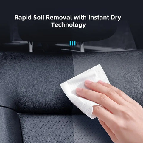 1 Pack of 80pcs Shoe-Shine Wipes Disposable Cleaning