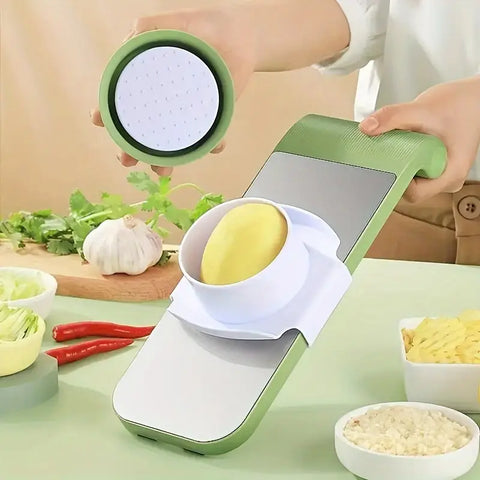 5 in 1 Stainless Steel Multifunctional Vegetable Slicer and Grater Set