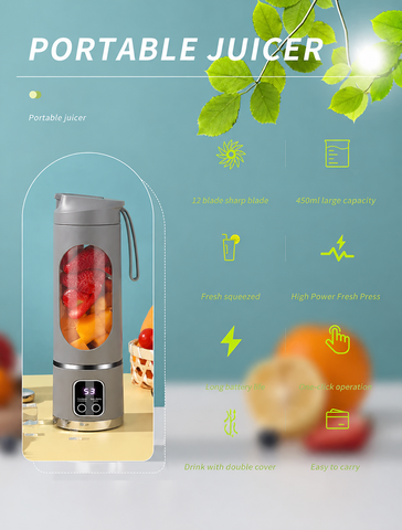 Portable Juicer Blender Bottle