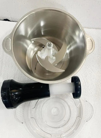 Stainless Steel Hand Push 2 L Manual Food Chopper