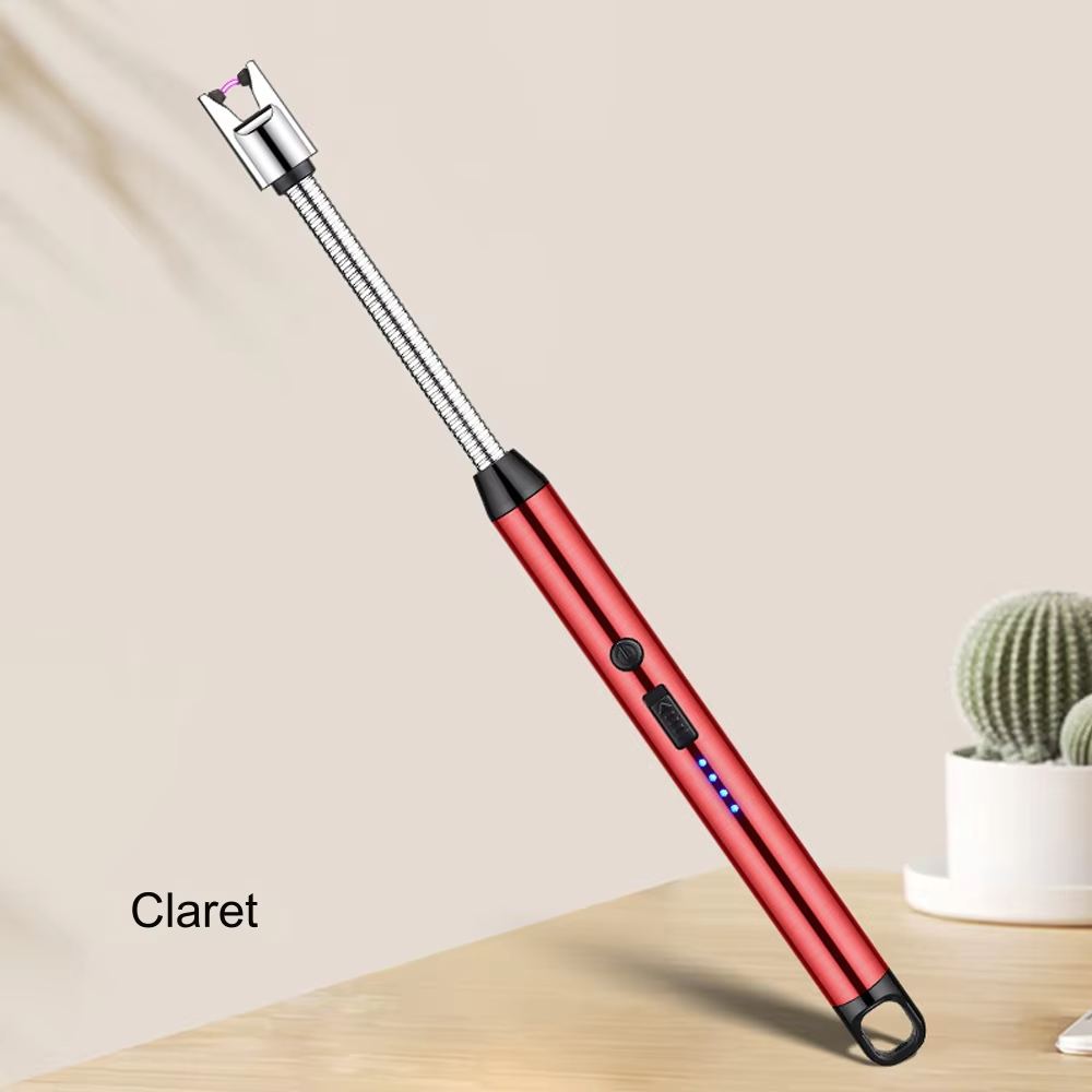 High Quality Electric Arc Lighter Igniter with Long Rod for Camping Candle Lighting