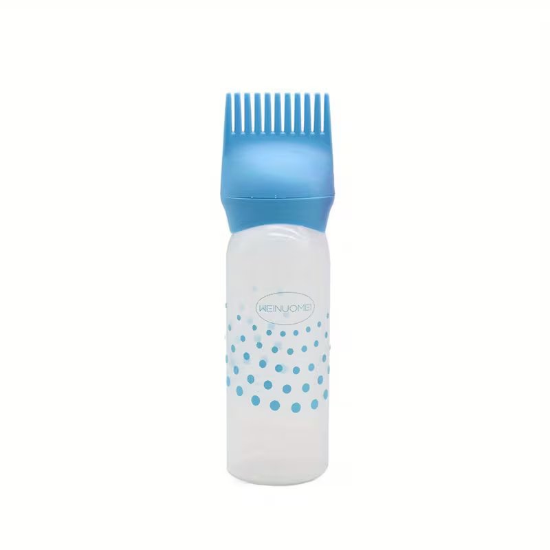 Hair Oil Bottle with Measurement Marks