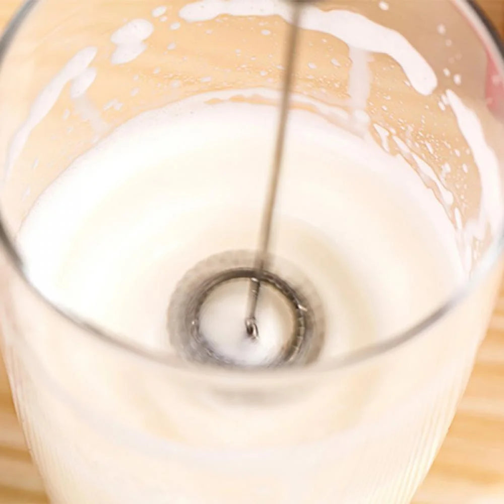 Electric Portable Mini Coffee Mixer Milk Frother