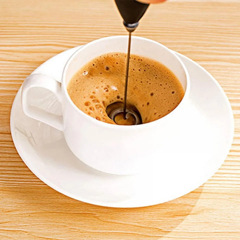 Electric Portable Mini Coffee Mixer Milk Frother