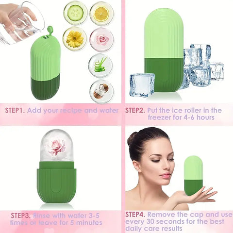 Silicone Ice Roller for Glowing Skin