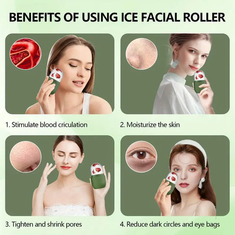 Silicone Ice Roller for Glowing Skin