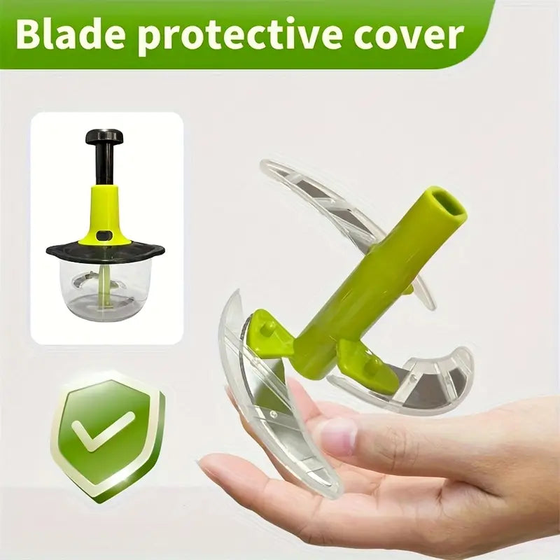 Manual Hand Press Food Chopper