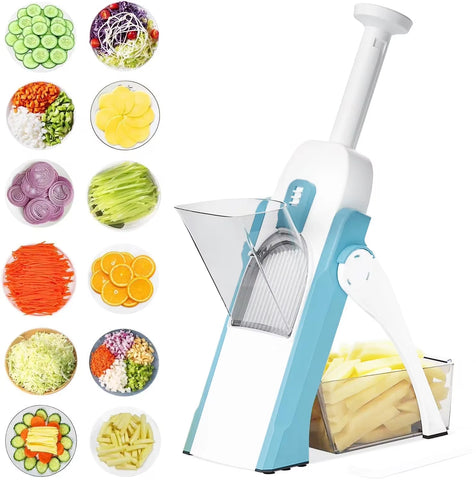 Multifunctional Professional Vegetable Cutter and Slicer with Container