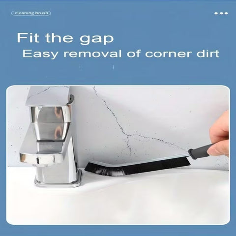2pcs gap brush-bathroom, toilet, kitchen, window seam groove, multi-functional cleaning brush