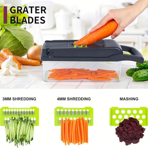 16-in-1 Multi-Purpose Food Chopper