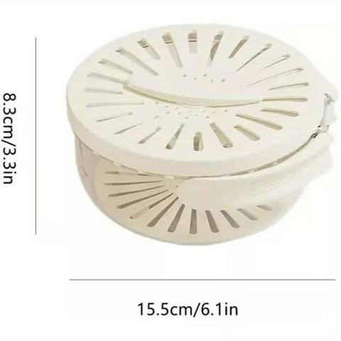 Multifunctional Double-Layer Fruit and Vegetable Drain Basket