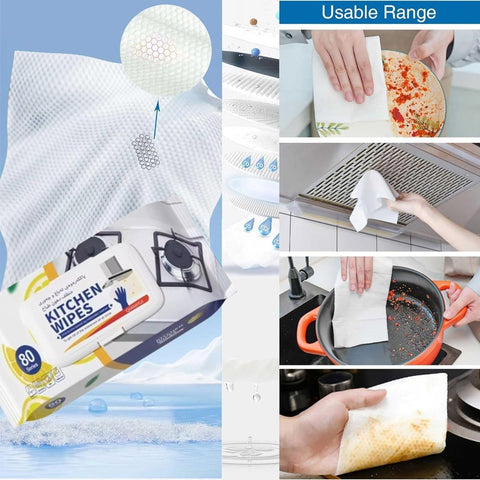 Disposable Kitchen Cleaning Wipes