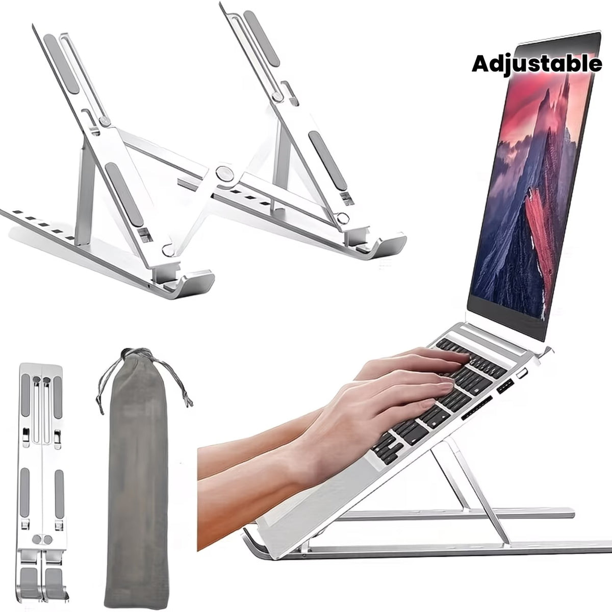 Durable Aluminum Laptop Stand