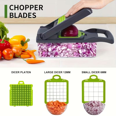16-in-1 Multi-Purpose Food Chopper