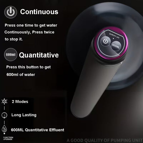 Rechargeable Tap Water Pump