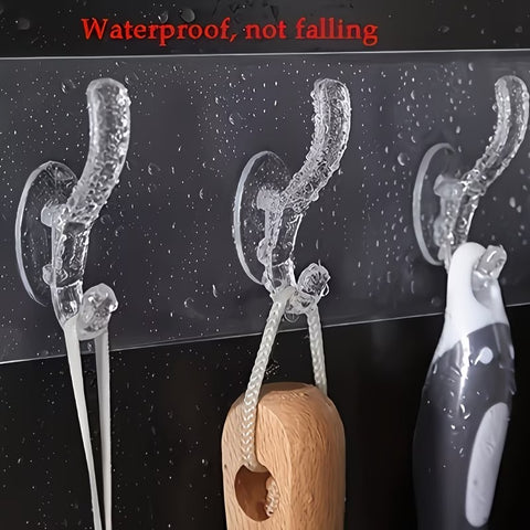 Crystal Transparent Adhesive Wall Hook,