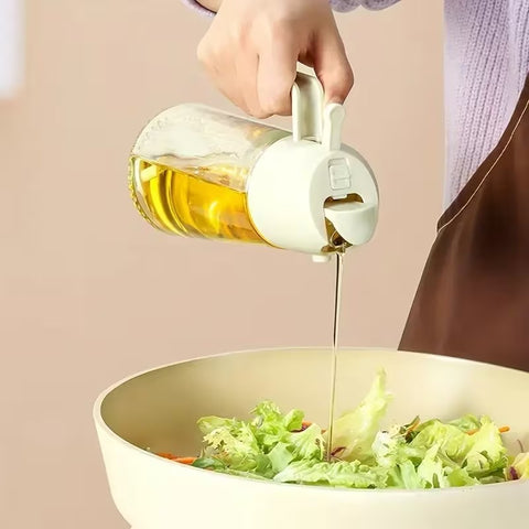 2-in-1 Oil Dispenser Bottle And Sprayer