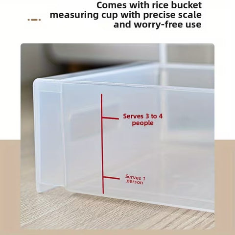 6-Grid Rice Storage Container