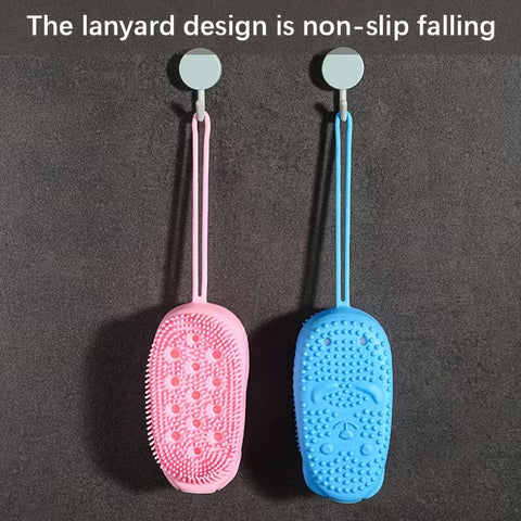 Exfoliating Silicone Massager with Hanging Loop