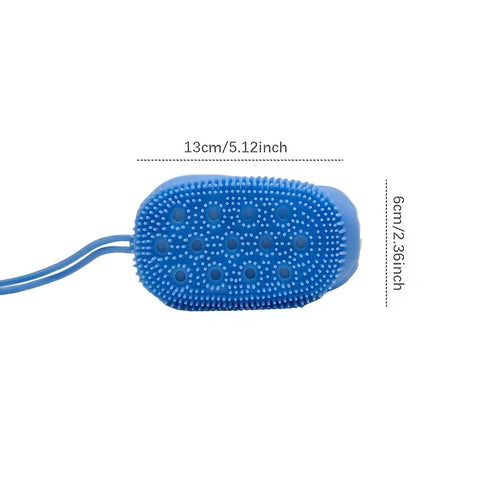 Exfoliating Silicone Massager with Hanging Loop