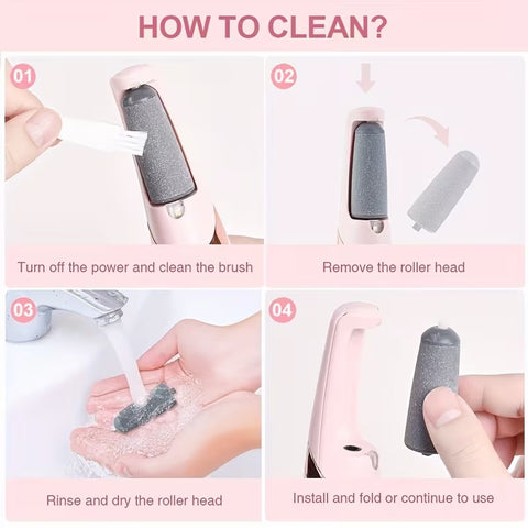 Rechargeable Electric Foot File Callus Remover
