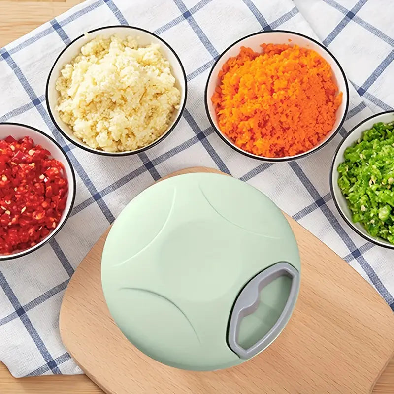 Manual Hand Food Chopper with Rope