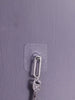 Set of 10 Adhesive Hooks That Require No Drilling, Featuring a Design And Adjustable Screw Cap.