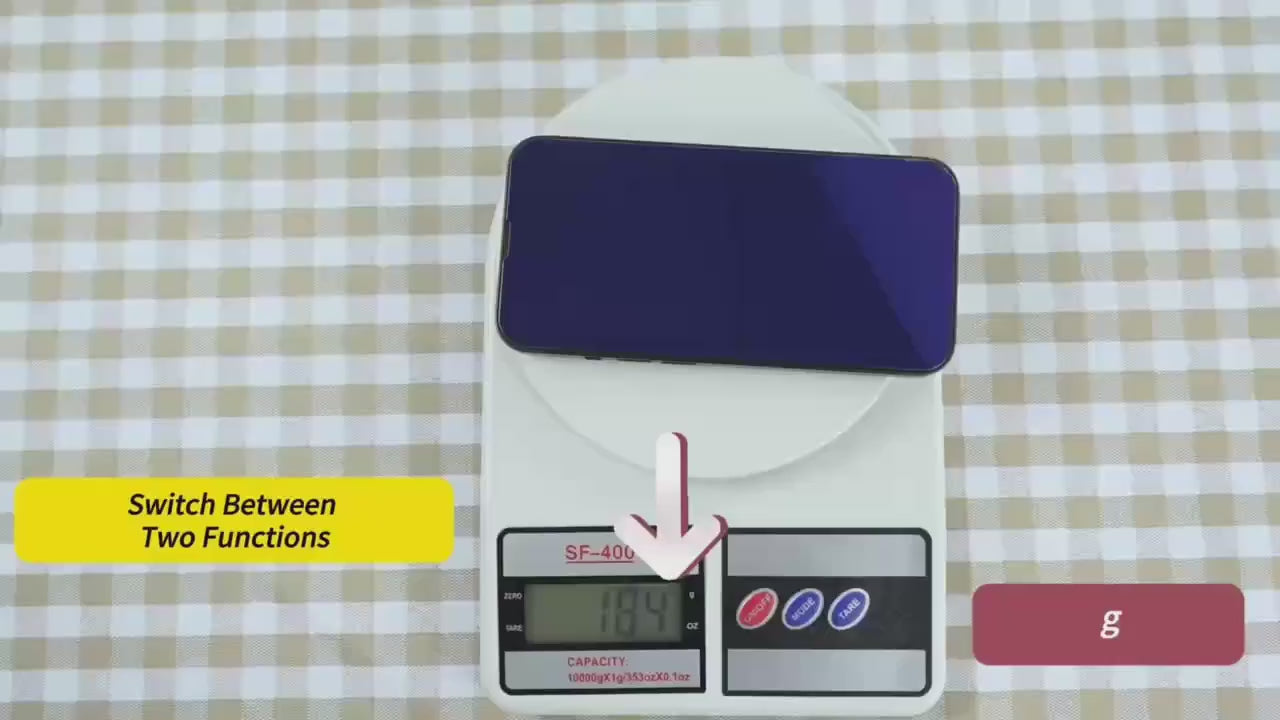 Portable Digital Electronic Kitchen Scale Weighing Machine
