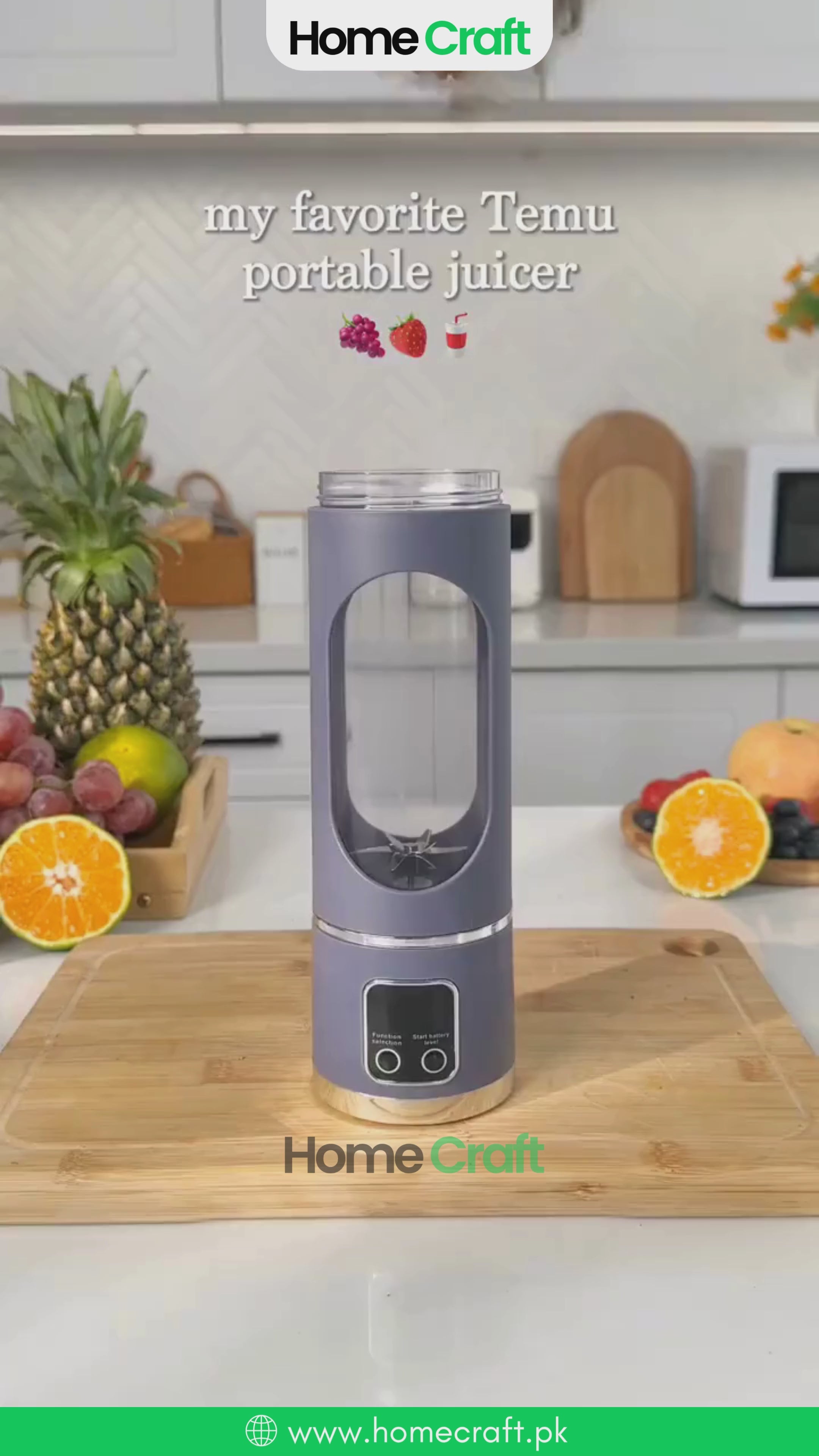 Portable Juicer Blender Bottle