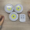 Wireless LED Puck Lights - Remote Control